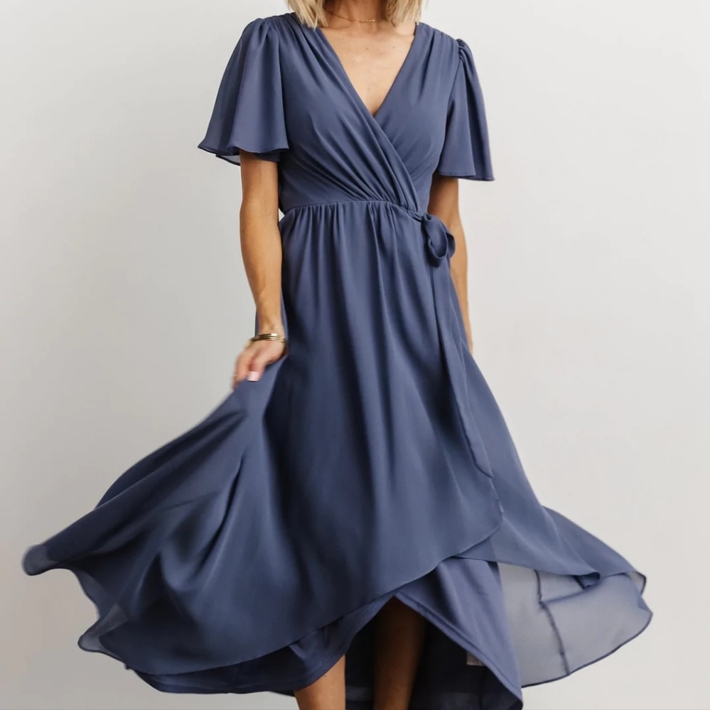 NWT Baltic Born/Soieblu Waverly Wrap Dress Size Small